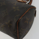 LOUIS VUITTON Monogram Mini Speedy Hand Bag M41534 LV Auth bs36210-16