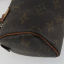 LOUIS VUITTON Monogram Mini Speedy Hand Bag M41534 LV Auth bs36210-17