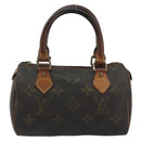 LOUIS VUITTON Monogram Mini Speedy Hand Bag M41534 LV Auth bs36210-13