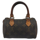 LOUIS VUITTON Monogram Mini Speedy Hand Bag M41534 LV Auth bs36210-2