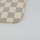 LOUIS VUITTON Damier Azur Neverfull PM Pouch Accessory Pouch LV Auth bs36211-10
