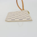 LOUIS VUITTON Damier Azur Neverfull PM Pouch Accessory Pouch LV Auth bs36211-4