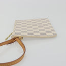 LOUIS VUITTON Damier Azur Neverfull PM Pouch Accessory Pouch LV Auth bs36211-5