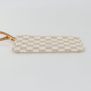 LOUIS VUITTON Damier Azur Neverfull PM Pouch Accessory Pouch LV Auth bs36211-9