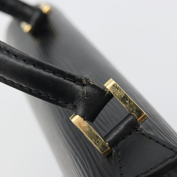 LOUIS VUITTON Epi Concorde Hand Bag Black M52132 LV Auth bs36212