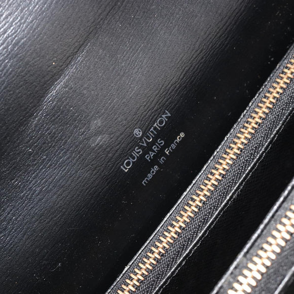 LOUIS VUITTON Epi Concorde Hand Bag Black M52132 LV Auth bs36212
