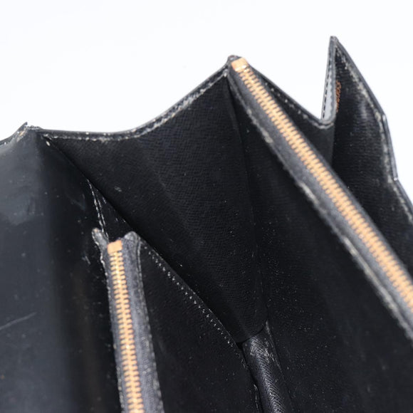 LOUIS VUITTON Epi Concorde Hand Bag Black M52132 LV Auth bs36212