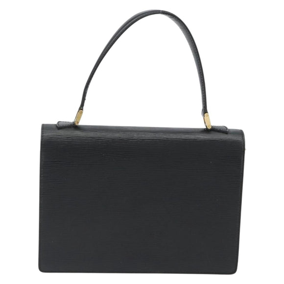 LOUIS VUITTON Epi Concorde Hand Bag Black M52132 LV Auth bs36212