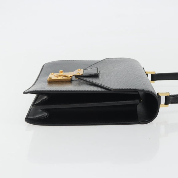 LOUIS VUITTON Epi Concorde Hand Bag Black M52132 LV Auth bs36212