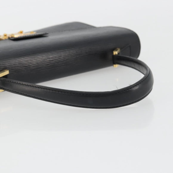 LOUIS VUITTON Epi Concorde Hand Bag Black M52132 LV Auth bs36212