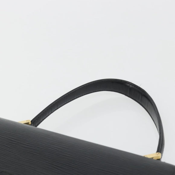LOUIS VUITTON Epi Concorde Hand Bag Black M52132 LV Auth bs36212