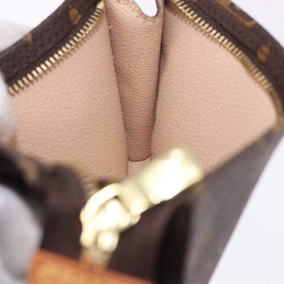 LOUIS VUITTON Monogram Bucket PM Accessory Pouch LV Auth bs36214