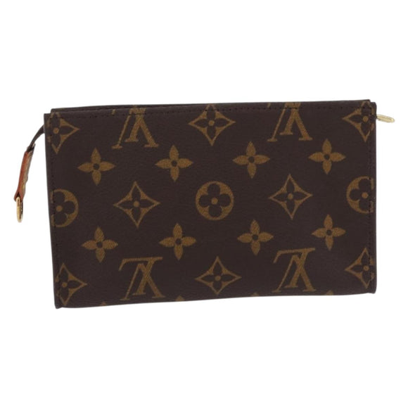 LOUIS VUITTON Monogram Bucket PM Accessory Pouch LV Auth bs36214