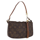 LOUIS VUITTON Monogram Pochette Accessoires Pouch M51980 LV Auth bs36215-1