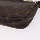 LOUIS VUITTON Monogram Pochette Accessoires Pouch M51980 LV Auth bs36215-17
