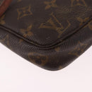 LOUIS VUITTON Monogram Pochette Accessoires Pouch M51980 LV Auth bs36215-18