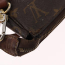 LOUIS VUITTON Monogram Pochette Accessoires Pouch M51980 LV Auth bs36215-9