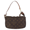 LOUIS VUITTON Monogram Pochette Accessoires Pouch M51980 LV Auth bs36215-13