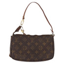 LOUIS VUITTON Monogram Pochette Accessoires Pouch M51980 LV Auth bs36215-2