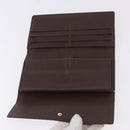 LOUIS VUITTON Damier Ebene Portefeuille International Wallet N61217 Auth bs36216-8