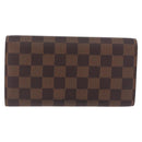 LOUIS VUITTON Damier Ebene Portefeuille International Wallet N61217 Auth bs36216-2