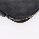 LOUIS VUITTON Damier Graphite Organizer Atoll Travel Case N48255 LV Auth bs36217-10