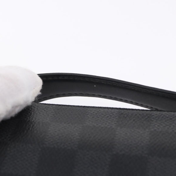 LOUIS VUITTON Damier Graphite Organizer Atoll Travel Case N48255 LV Auth bs36217