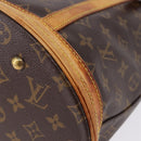 LOUIS VUITTON Monogram Bucket GM Shoulder Bag M42236 LV Auth bs36218-12