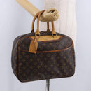 LOUIS VUITTON Monogram Deauville Hand Bag M47270 LV Auth bs36219-26