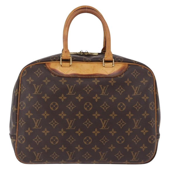LOUIS VUITTON Monogram Deauville Hand Bag M47270 LV Auth bs36219