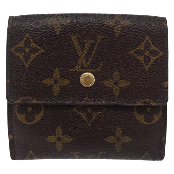 LOUIS VUITTON Monogram Porte Monnaie Bier Cartes Crdit M61652 LV Auth bs36221