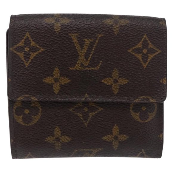 LOUIS VUITTON Monogram Porte Monnaie Bier Cartes Crdit M61652 LV Auth bs36221
