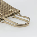 GUCCI GG Canvas Tote Bag Beige Gold 139552 Auth bs36222-7