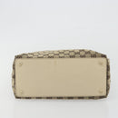 GUCCI GG Canvas Tote Bag Beige Gold 139552 Auth bs36222-5