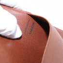 LOUIS VUITTON Epi Day Planner Cover Brown LV Auth bs36226A-19