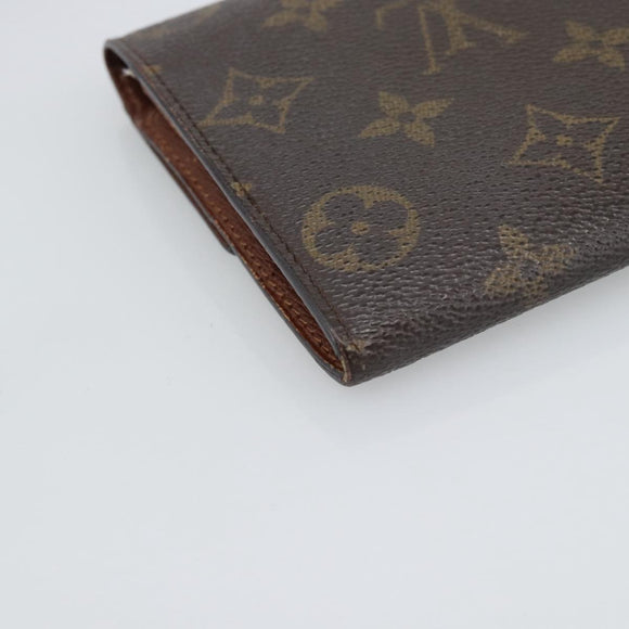 LOUIS VUITTON Monogram Portefeuille Sarah Long Wallet M61734 LV Auth bs36228