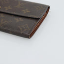LOUIS VUITTON Monogram Portefeuille Sarah Long Wallet M61734 LV Auth bs36228-7