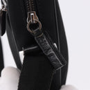 GUCCI Shoulder Bag Canvas Black Silver 101680 Auth bs36230-14