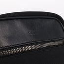 GUCCI Shoulder Bag Canvas Black Silver 101680 Auth bs36230-15