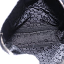 GUCCI Shoulder Bag Canvas Black Silver 101680 Auth bs36230-17