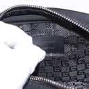 GUCCI Shoulder Bag Canvas Black Silver 101680 Auth bs36230-22