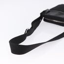 GUCCI Shoulder Bag Canvas Black Silver 101680 Auth bs36230-7