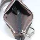 FENDI Zucca Canvas Coin Purse Brown Black Auth bs36231V-11