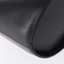GIVENCHY Hand Bag Leather Black Gold Auth bs36233A-15