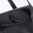 GIVENCHY Hand Bag Leather Black Gold Auth bs36233A-17