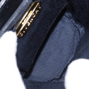GIVENCHY Hand Bag Leather Black Gold Auth bs36233A-12