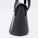 GIVENCHY Hand Bag Leather Black Gold Auth bs36233A-4