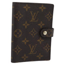 LOUIS VUITTON Monogram Agenda PM Day Planner Cover R20005 LV Auth bs36237-1