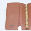 LOUIS VUITTON Monogram Agenda PM Day Planner Cover R20005 LV Auth bs36237-18
