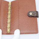 LOUIS VUITTON Monogram Agenda PM Day Planner Cover R20005 LV Auth bs36237-19